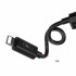 Адаптер SkyDolphin AU01 Lightning to Dual Lightning + Charging 1.5A black