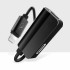 Адаптер SkyDolphin AU01 Lightning to Dual Lightning + Charging 1.5A black