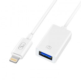 Адаптер OTG SkyDolphin OT01 Lightning - OTG white