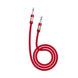 Кабел AUX SkyDolphin SR05 3.5mm/1m red