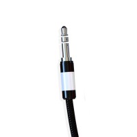 Кабел AUX SkyDolphin SR05 3.5mm/1m black