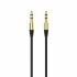Кабел AUX SkyDolphin SR07 3.5mm/1m black