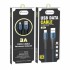 Кабел USB SkyDolphin S01T Metal Braided Fast Type-C 3A/1m Dark Blue