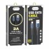 Кабел USB SkyDolphin S01V Metal Braided Fast Micro USB 3A/1m Dark Blue
