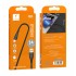 Кабел USB SkyDolphin S02L Fast Charging Lightning 3A/1m Black