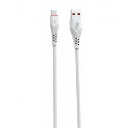 Кабел USB SkyDolphin S02V Fast Charging Micro USB 3A/1m White