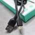 Кабел USB SkyDolphin S03V Frost Line Micro USB 3A/1m black