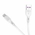 Кабел USB SkyDolphin S03V Frost Line Micro USB 3A/1m white