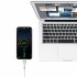Кабел USB SkyDolphin S06L LED Smart Power Lightning 3A/1m white
