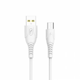 Кабел USB SkyDolphin S08V Micro USB 3.5A/1m white