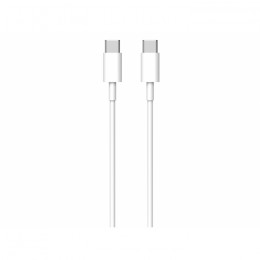Кабел USB SkyDolphin S12T Frost Line Type-C to type-C 2.4A/1m white