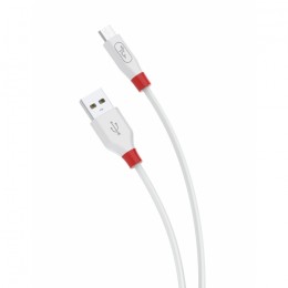 Кабел USB SkyDolphin S18V PVC Micro USB 2.4A/1m white