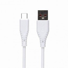 Кабел USB SkyDolphin S20T Type-C 2.4A/1m white
