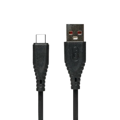 Кабел USB SkyDolphin S20T Type-C 2.4A/1m black