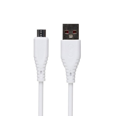 Кабел USB SkyDolphin S20V Micro USB 2.4A/1m white
