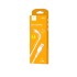 Кабел USB SkyDolphin S54L Soft Lightning 2.4A/1m white
