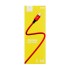 Кабел USB SkyDolphin S55V Neylon Micro USB 2.4A/1m red