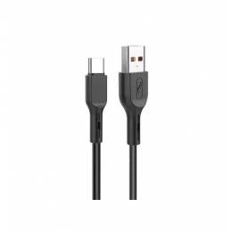 Кабел USB SkyDolphin S58T Type-C 2.4A/1m black