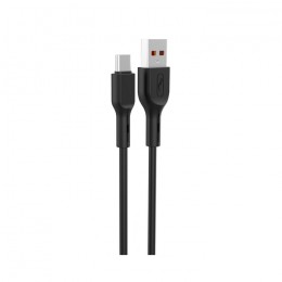Кабел USB SkyDolphin S58V Micro USB 2.4A/1m black