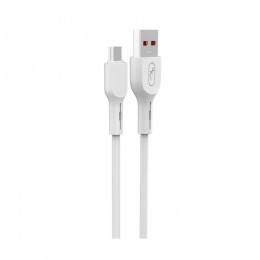 Кабел USB SkyDolphin S58V Micro USB 2.4A/1m white