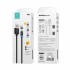 Кабел USB SkyDolphin S59KIT Magnetic 3 in 1 Micro USB/Type-C/Lightning 2.4A/1m black
