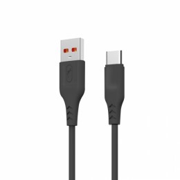 Кабел USB SkyDolphin S61T Type-C 2.4A/1m black