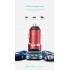 Зарядно устройство за кола SkyDolphin SZ02 Aluminium 2USB/2.4A Red