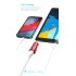 Зарядно устройство за кола SkyDolphin SZ02 Aluminium 2USB/2.4A Red