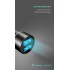 Зарядно устройство за кола SkyDolphin SZ02V Aluminium 2USB/2.4A c кабел Micro USB black