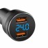 Зарядно устройство за кола SkyDolphin SZ05 Aluminium Double QC3.0 2USB/3.1A/18W black