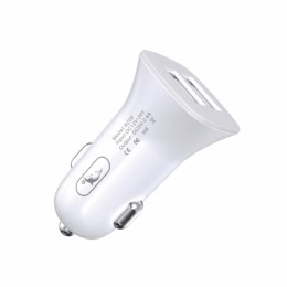 Зарядно устройство за кола SkyDolphin SZ08 2USB/2.4A white