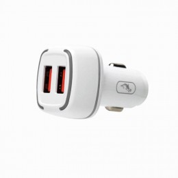 Зарядно устройство за кола SkyDolphin SZ17 2USB/3.6A white