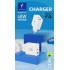 Мрежово зарядно устройство SkyDolphin SC02 PD+QC3.0 48W white