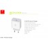 Мрежово зарядно устройство SkyDolphin SC18E PD2.0 1USB-C/3A/18W white
