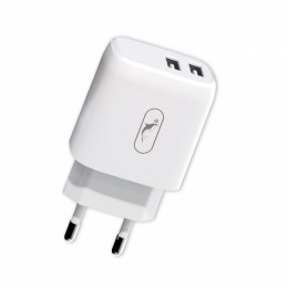 Мрежово зарядно устройство SkyDolphin SC22EB 2USB/2.1A white