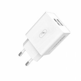 Мрежово зарядно устройство SkyDolphin SC30 2USB/2.1A white