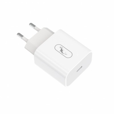 Мрежово зарядно устройство SkyDolphin SC38 USB-C/2.4A/12W white