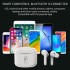 Слушалки Bluetooth SkyDolphin TWS SL24 white