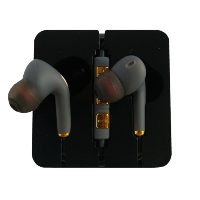 Слушалки SkyDolphin SR01 with mic Golden