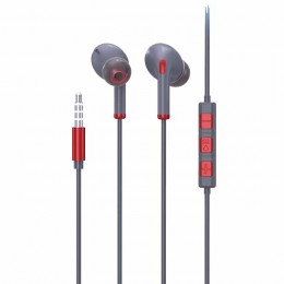 Слушалки SkyDolphin SR01 with mic Red