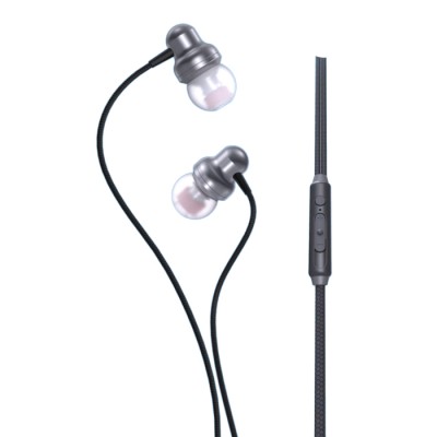 Слушалки SkyDolphin SR02 with mic Gray