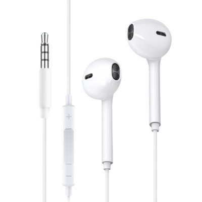 Слушалки SkyDolphin SR14 with mic white