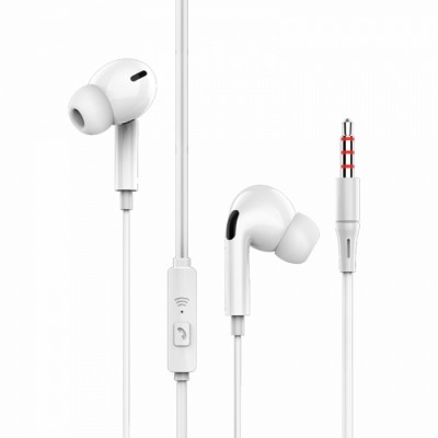 Слушалки SkyDolphin SR17 Pro with mic white
