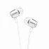 Слушалки SkyDolphin SR20 Metal with mic white