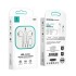 Слушалки SkyDolphin SR23 Original design with mic for Lightning white