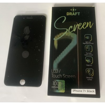 LCD за iPhone 7 Plus Original (restored)l Black/BG7+RESBL