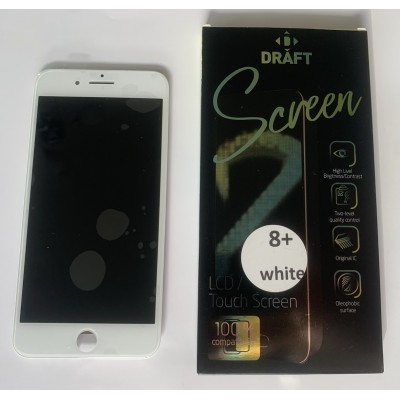 LCD за iPhone 8 Plus Original (restored) White/BG8+RESWH