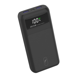 Външна батерия Power Bank SkyDolphin SP34 20000mAh Super Quick Charge 22.5W MicroUSB/Type-C/Lightning black