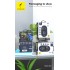 FM Трансмитер SkyDolphin SZ21 Aluminium/Bluetooth/TF Card/LED/2USB/3.1A/18W black