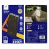 Външна батерия Power Bank SkyDolphin SP07 30000mAh LED 3USB/Lighting/Type-C/Micro USB black